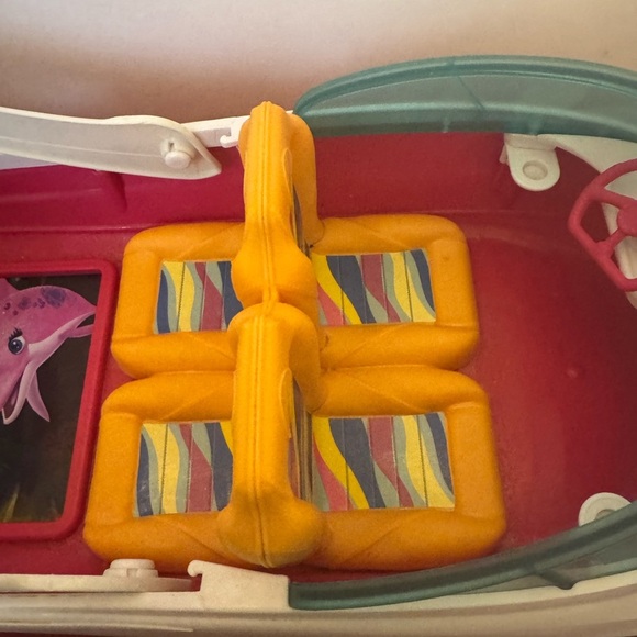 Barbie Dolphin Magic Ocean View Boat Mattel 2016 Speed Boat Only - Picture 2 of 16